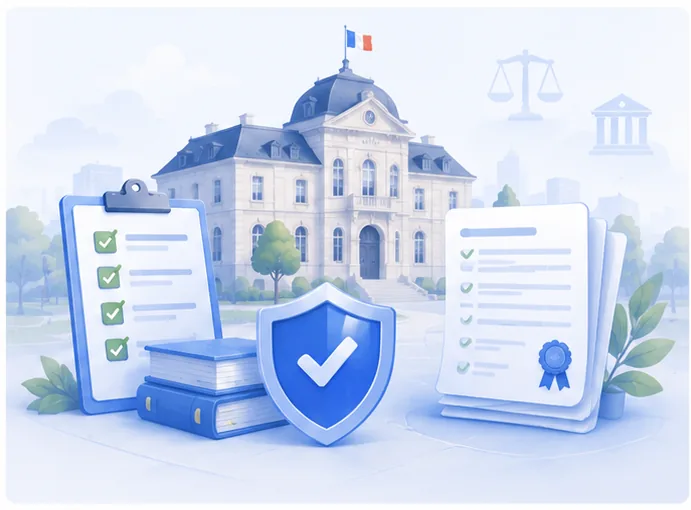 Illustration du module expert conformité GéoClic : contrôles réglementaires des bâtiments communaux